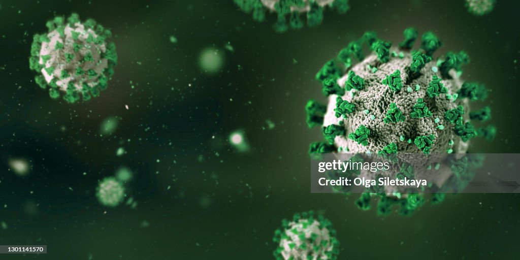 Virus background