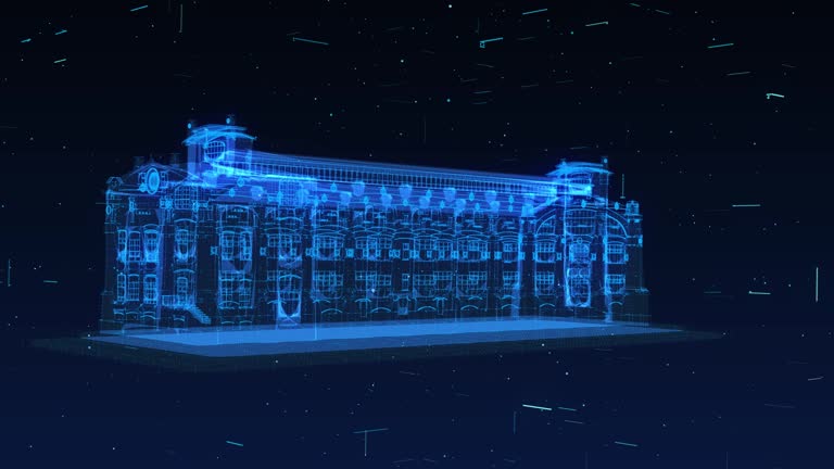 2d Wireframe Building Wireframes Building Videos and HD Footage - Getty Images