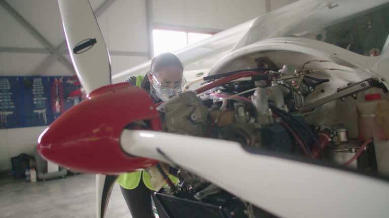 Engine With Mask 26 Airplane Mechanic Mask Stock Videos, Footage, & 4K Video Clips ...