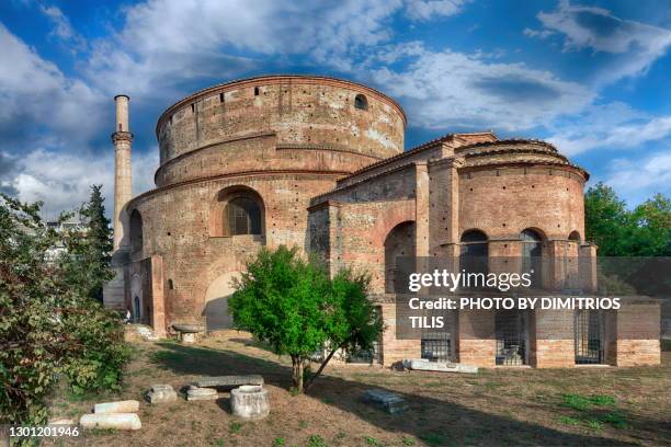 rotunda  unesco world heritage - thessalonika stock pictures, royalty-free photos & images