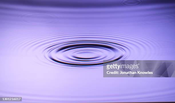 purple water ripple - rippled stock pictures, royalty-free photos & images