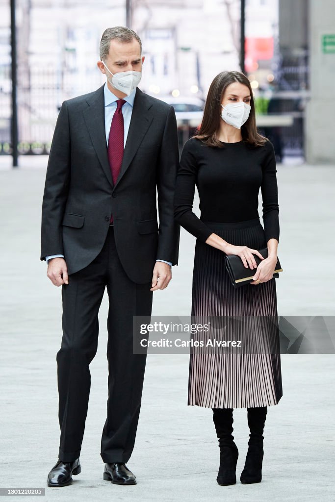 Spanish Royals Attend APM Journalism Awards 2020 and 2021