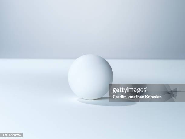 white sphere - ball stock pictures, royalty-free photos & images