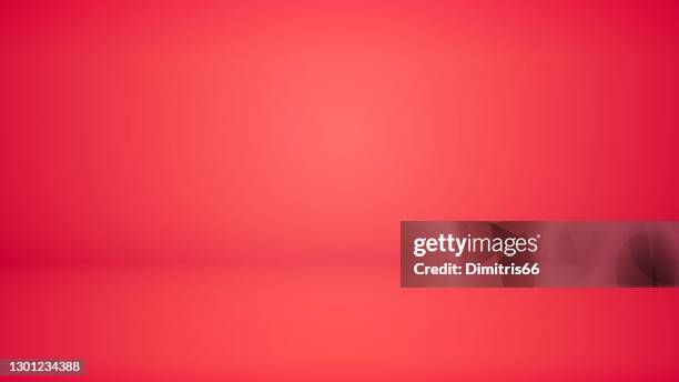 abstract backdrop red background. minimal empty space with soft light - wall angle stock illustrations