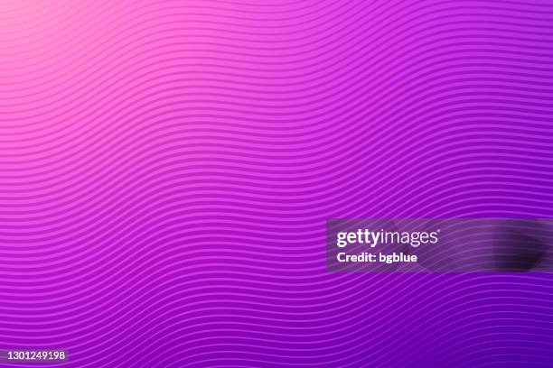 abstract purple background - geometric texture - parallel waves stock illustrations
