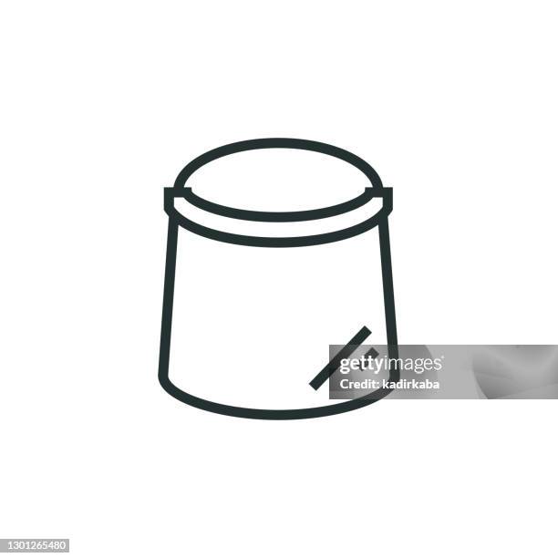 face shield line icon - scrubbing up stock illustrations