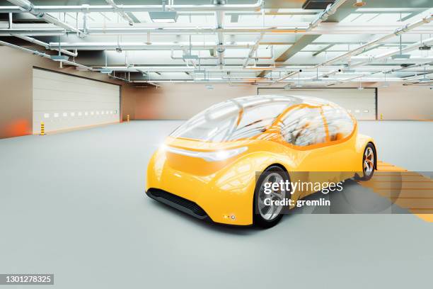 generic autonomous concept car - car exhibition stock pictures, royalty-free photos & images