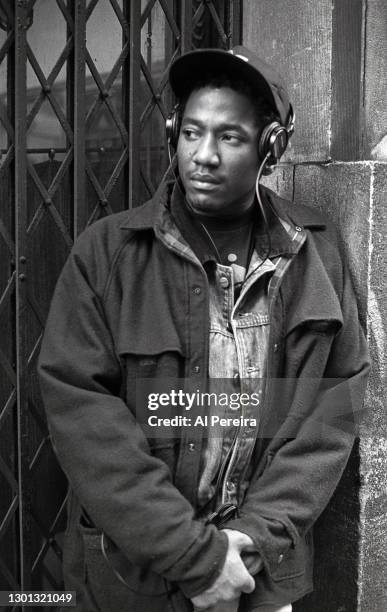 Rapper Q-Tip of A Tribe Called Quest appears in a portrait taken on March 22, 1990 in New York City.