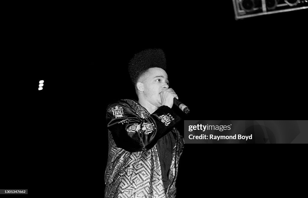 Rapper Kid of Kid-N-Play performs at Joe Louis Arena in Detroit ...