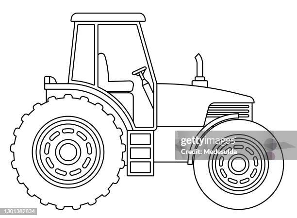 tractor - tractor stock illustrations