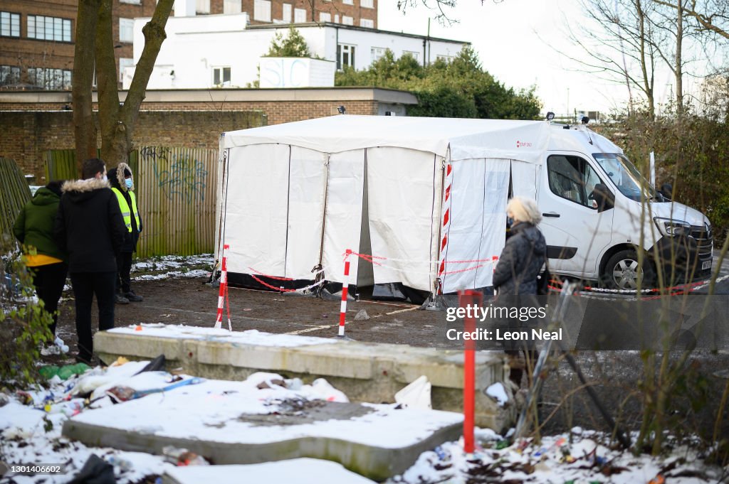 Surge Testing For Covid Variants Takes Place In Lambeth
