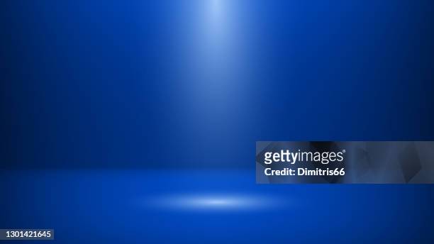 empty backdrop scene spotlight illuminated - stage performance space stock illustrations