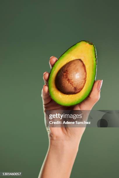 they're truly one of nature's most miraculous foods - avocado stock pictures, royalty-free photos & images