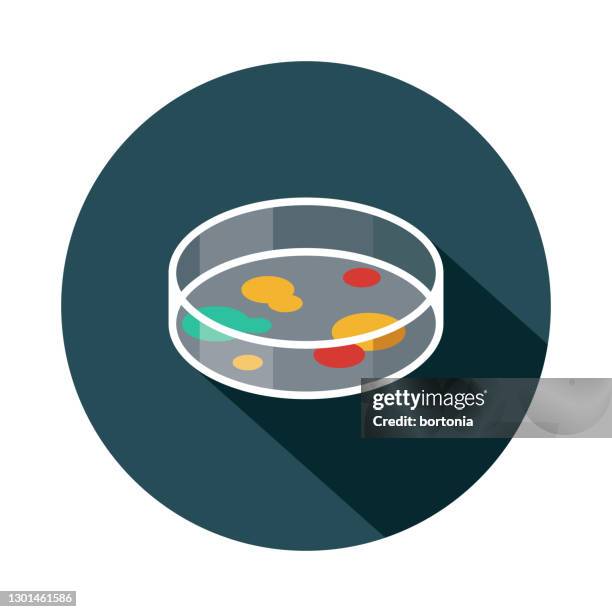 petri dish vaccine icon - microbiologist stock illustrations