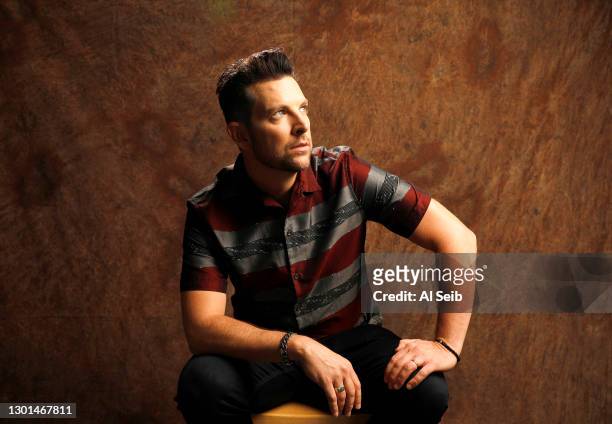 Singer Chris Mann is photographed for Los Angeles Times on October 23, 2020 in North Hills, California. PUBLISHED IMAGE. CREDIT MUST READ: Al...