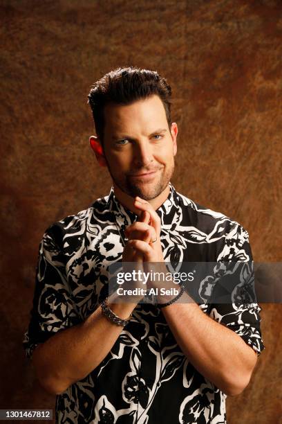 Singer Chris Mann is photographed for Los Angeles Times on October 23, 2020 in North Hills, California. PUBLISHED IMAGE. CREDIT MUST READ: Al...