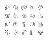Line Question Icons