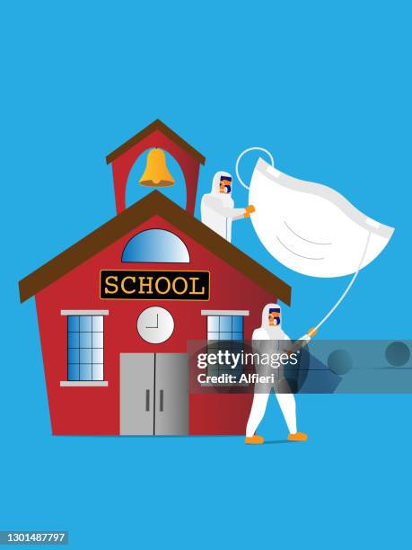 back to school - teachers union stock illustrations