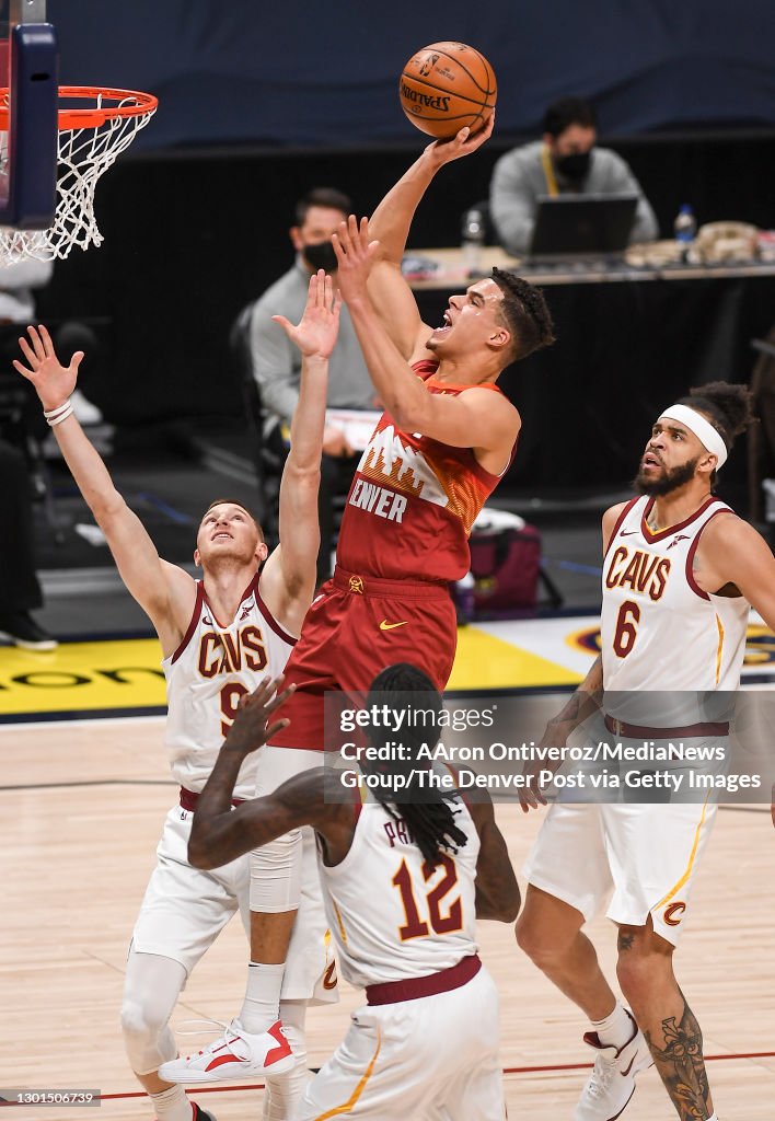 DENVER NUGGETS VS CLEVELAND CAVALIERS, NBA
