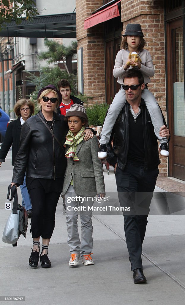 Celebrity Sightings In New York City - October 23, 2011