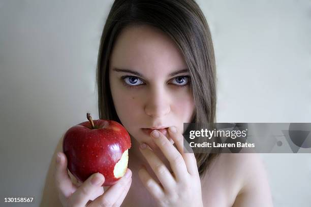 temptation - woman hush stock pictures, royalty-free photos & images