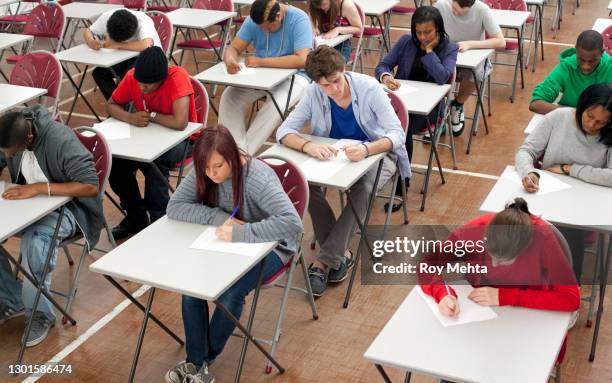 students studying in college - a levels stock pictures, royalty-free photos & images