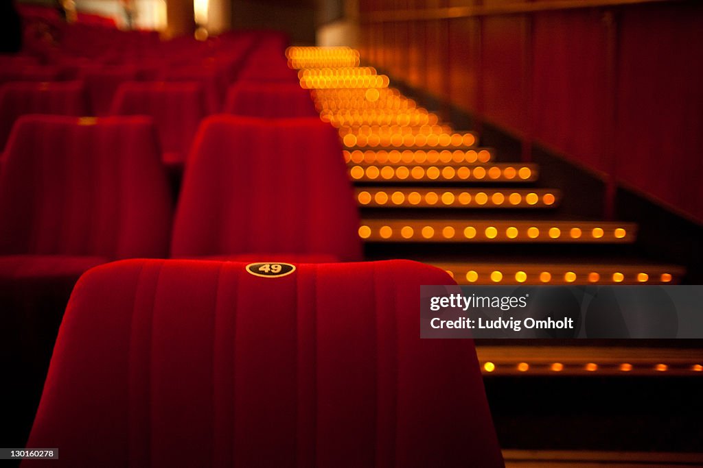 Cinema theater seat