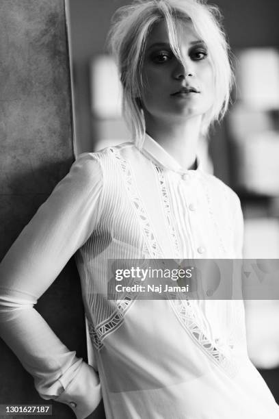 Actress Mia Wasikowska is photographed for L'Officiel Italia on March 11, 2016 in Los Angeles, California.