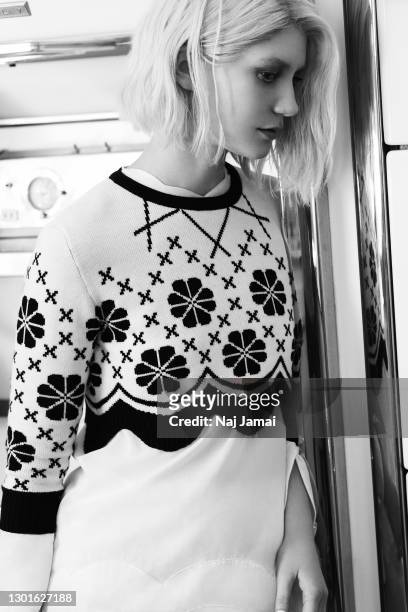 Actress Mia Wasikowska is photographed for L'Officiel Italia on March 11, 2016 in Los Angeles, California.