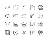 Line Linens Icons