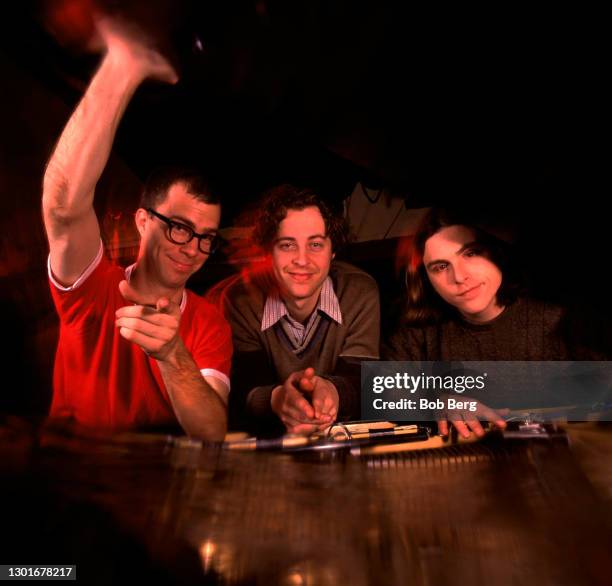 American singer-songwriter, musician, composer and record producer Ben Folds, American drummer, songwriter and singer Darren Jessee and American...