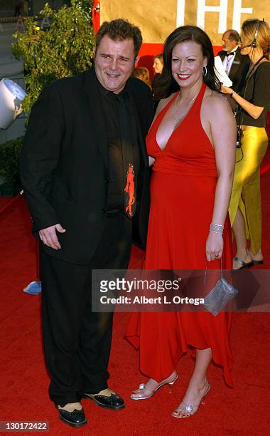 Jeremy Ratchford and wife Tori during The 30th Annual People's Choice Awards - Arrivals at Pasadena Civic Auditorium in Pasadena, California, United...