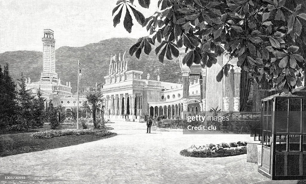 Exhibition in Como, July, 8 - 1899
