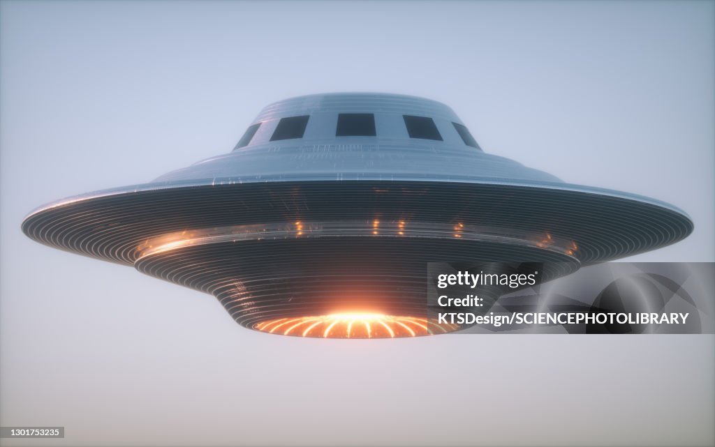 Unidentified flying object, illustration