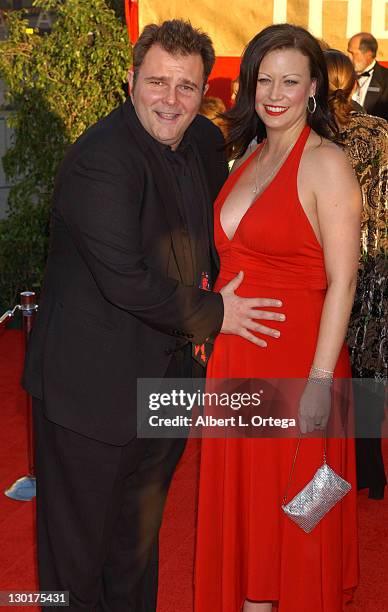 Jeremy Ratchford and wife Tori during The 30th Annual People's Choice Awards - Arrivals at Pasadena Civic Auditorium in Pasadena, California, United...