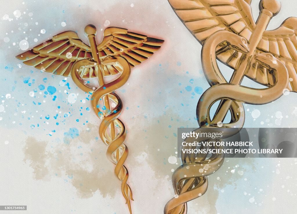 Medical symbols, illustration