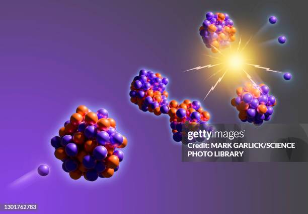 atomic fission, illustration - ウラニウム点のイラスト素材／クリップアート素材／マンガ素材／アイコン素材