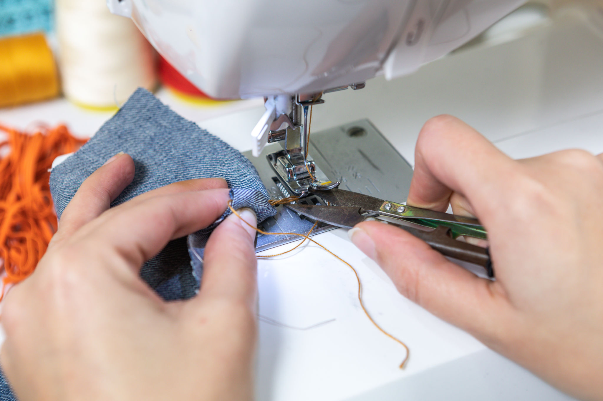 sewing machine jam