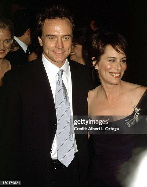 Bradley Whitford and Jane Kaczmarek during 53rd Annual Primetime Emmy Awards - Arrivals at Shubert Theater in Century City, California, United States.