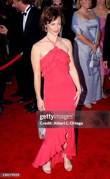 Sarah Clarke during The 55th Annual Primetime Emmy Awards - Arrivals at The Shrine Theater in Los Angeles, California, United States.