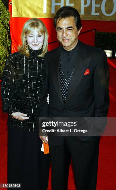 Joe Mantegna and wife Arlene during The 30th Annual People's Choice Awards - Arrivals at Pasadena Civic Auditorium in Pasadena, California, United...