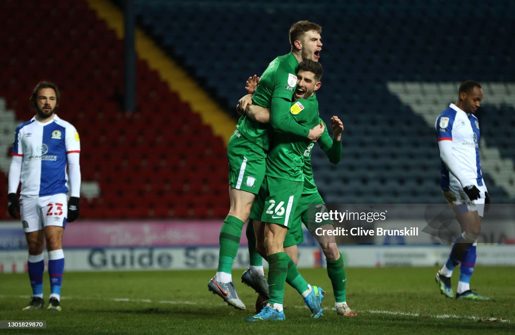 Blackburn Rovers v Preston North End - Sky Bet Championship