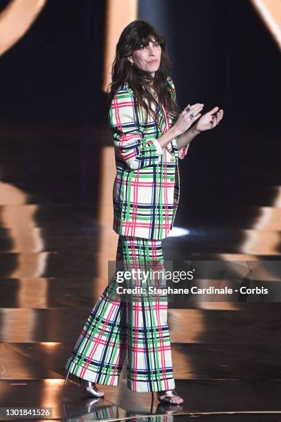 Lou Doillon attends the 36th "Victoires De La Musique" Award Ceremony at La Seine Musicale on February 12, 2021 in Boulogne-Billancourt, France.