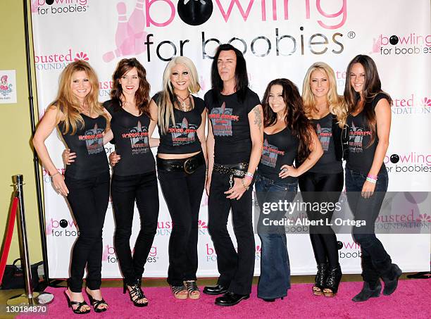 Actress Cerina Vincent, actress Ashlynn Yennie, FX artist Jacky Belle, writer Sean Decker, actress Brooke Lewis and actress Allison Kyler participate...