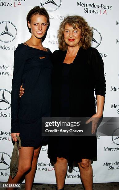 Jataka and Tanya Sarin of Ghost during Mercedes-Benz Shows LA Opening Reception at Hollywood Canteen in Hollywood, California, United States.