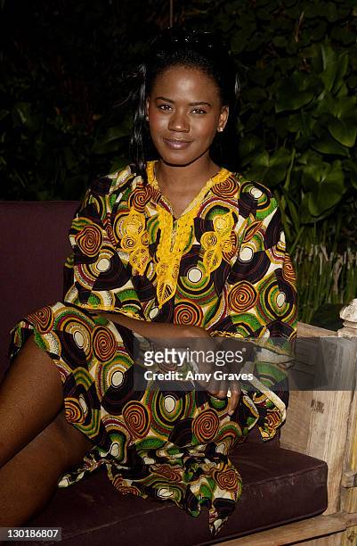 Tangi Miller during Charles Worthington Golden Globes Suite - Day Three at Private Residence in West Hollywood, California, United States.