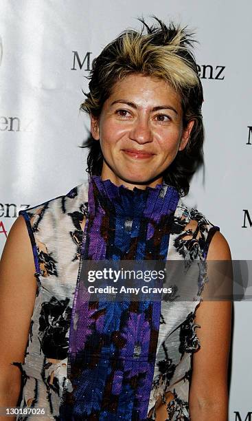 Magda Berliner during Mercedes-Benz Shows LA Opening Reception at Hollywood Canteen in Hollywood, California, United States.