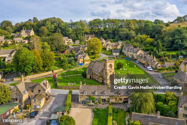 cotswolds village of snowshill, gloucestershire, england, united kingdom, europe - cotswolds stock pictures, royalty-free photos & images