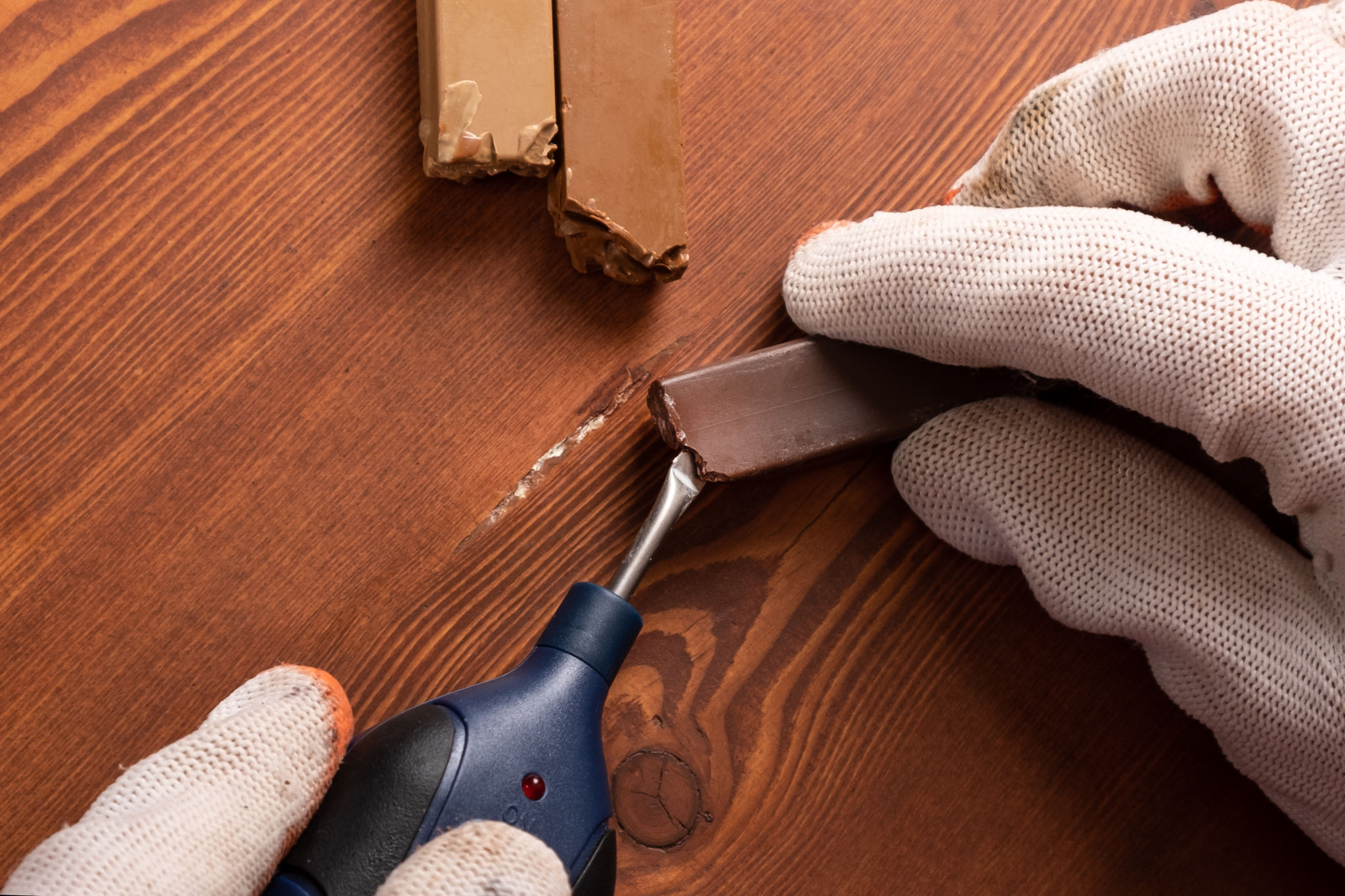 wood scratch repair