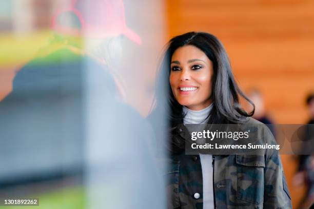 Fashion Designer Rachel Roy attends a Rimowa partner lunch at TED2018 - The Age of Amazement on April 11, 2018 in Vancouver, Canada.